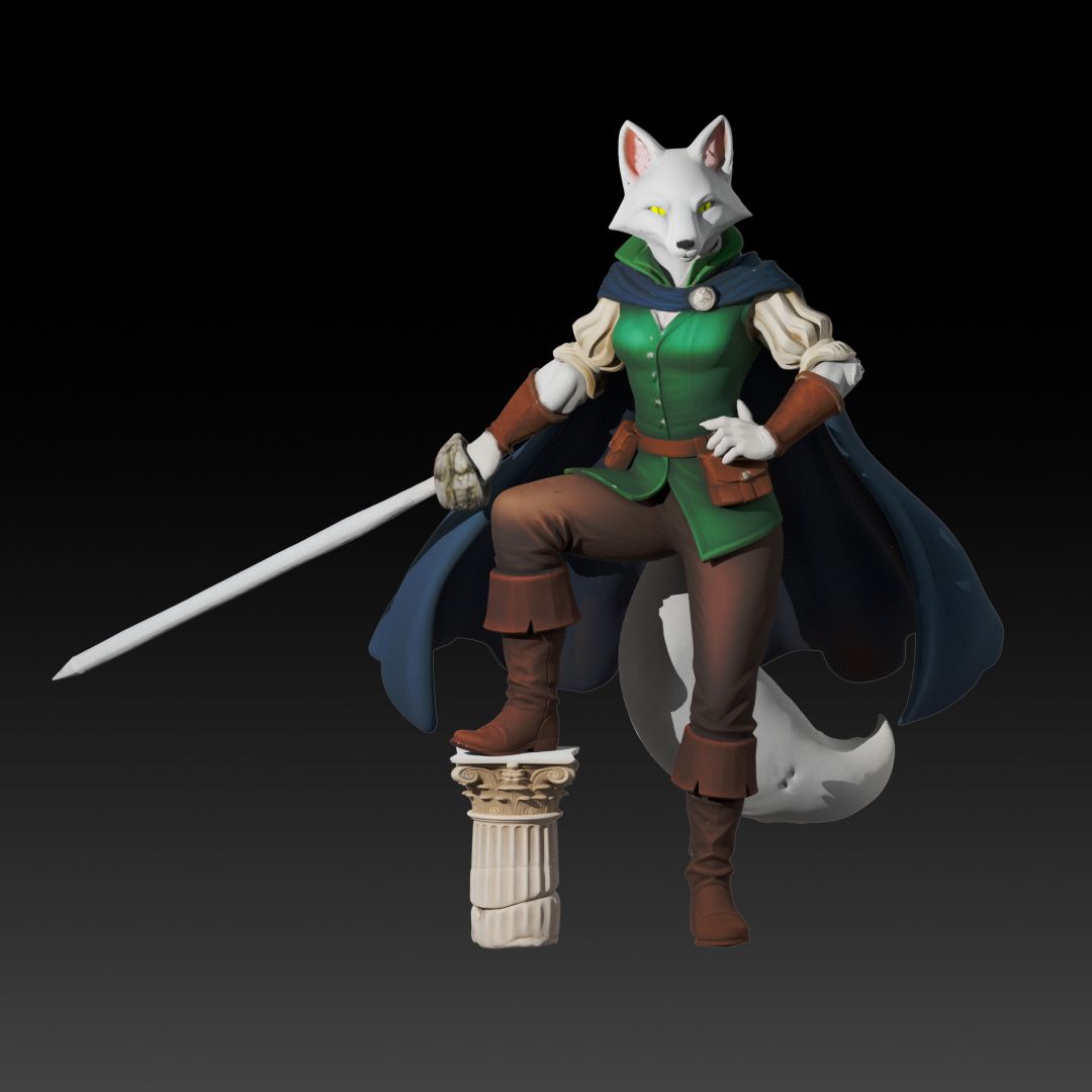 White Fox Duelist