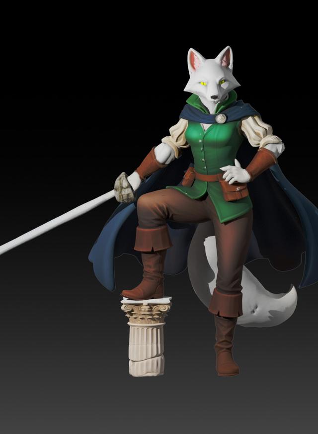 White Fox Duelist